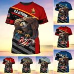 Premium US Veterans T-Shirt VT1810008