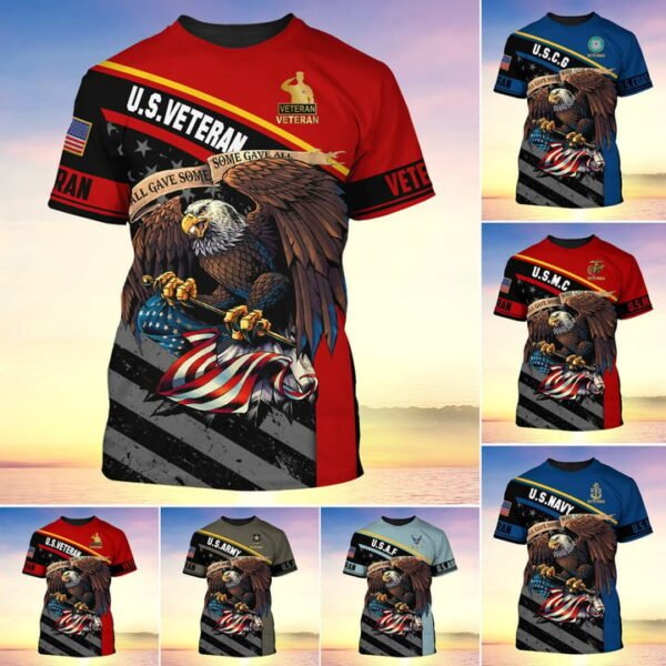 Premium US Veterans T-Shirt VT1810008