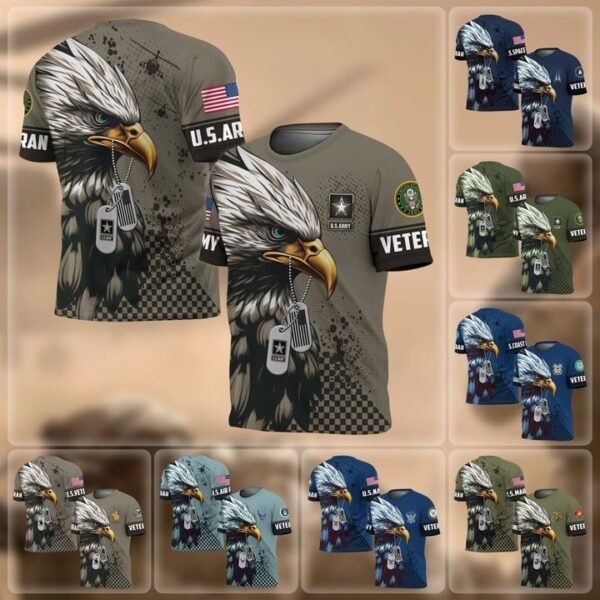 Premium US Veterans T-Shirt VT1810003