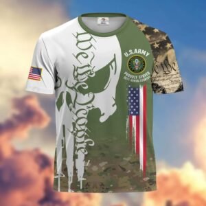 Premium US Veterans T-Shirt VT1810001 - Army, S