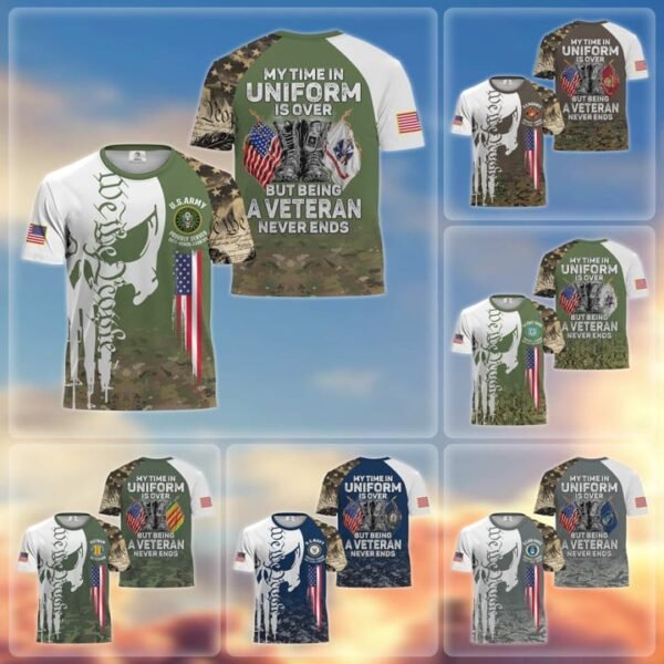 Premium US Veterans T-Shirt VT1810001