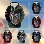 Premium US Veterans Zip Hoodie VT1610031