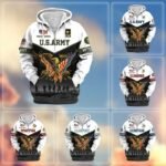 Premium US Veterans Zip Hoodie VT1610030