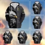 Premium US Veterans Zip Hoodie VT1610029