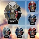 Premium US Veterans Zip Hoodie VT1610020