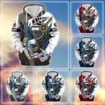 Premium US Veterans Zip Hoodie VT1610018