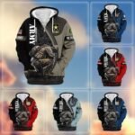 Premium US Veterans Zip Hoodie VT1610017