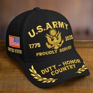 Premium Embroidered US Veterans Cap VT1910008 - Army