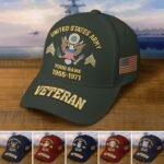 Premium Embroidered US Veterans Cap VT1910009