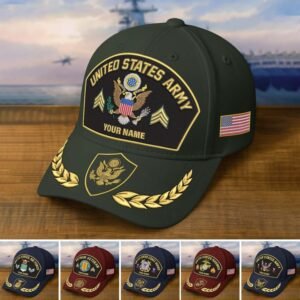 Premium Embroidered US Veterans Cap VT1910005 - Army