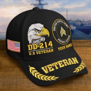 Premium Embroidered US Veterans Cap VT1910002 - Army