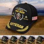 Premium Embroidered US Veterans Cap VT1910001