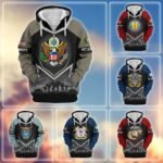 Premium US Veterans Zip Hoodie VT1610010