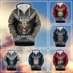 Premium US Veterans Zip Hoodie VT1610002