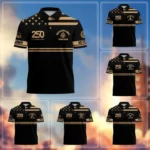 Premium America 250th Anniversary US Veteran Polo Shirt VT020602