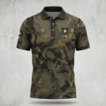 Premium US Army Veteran Polo Shirt VT020606
