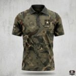 Premium US Army Veteran Polo Shirt VT020606
