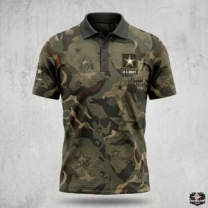 Premium US Army Veteran Polo Shirt VT020606 - S