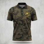 Premium USMC Veteran Polo Shirt VT020607